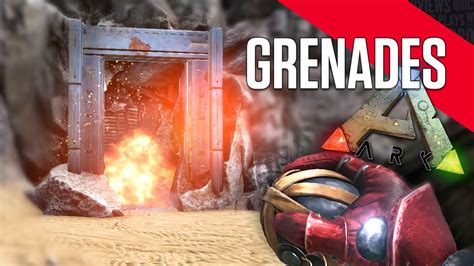 ark how many grenades to destroy metal box|ark life evolved grenade.